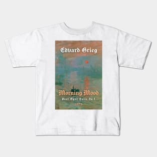 Edvard Grieg - Morning Mood Kids T-Shirt